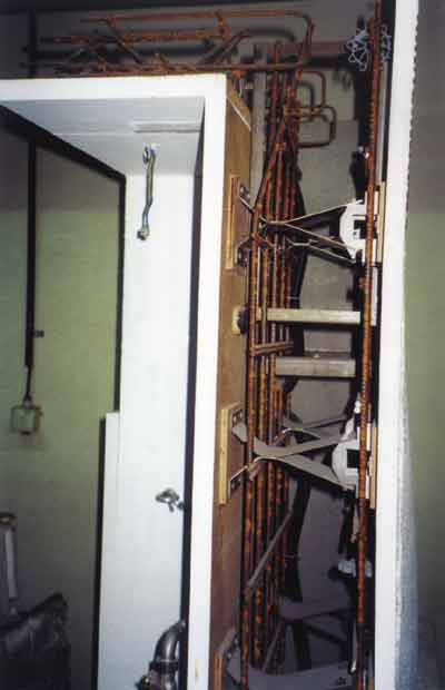 Несъемная опалубка из ДСП.